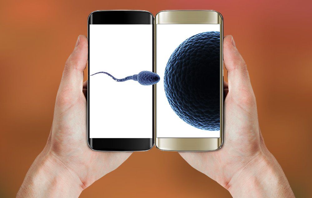Sperm On Phone